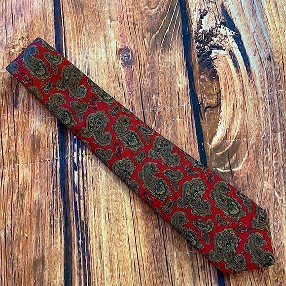 NWOT Vintage Gimbels Silk Neck Tie - Picture 4 of 6